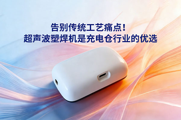 告别传统工艺痛点！HS SONIC超声波塑焊机是充电仓便携式移动电源行业的优选
