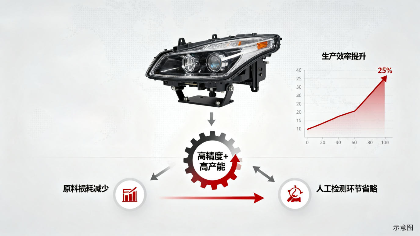 生产效率提升对比图