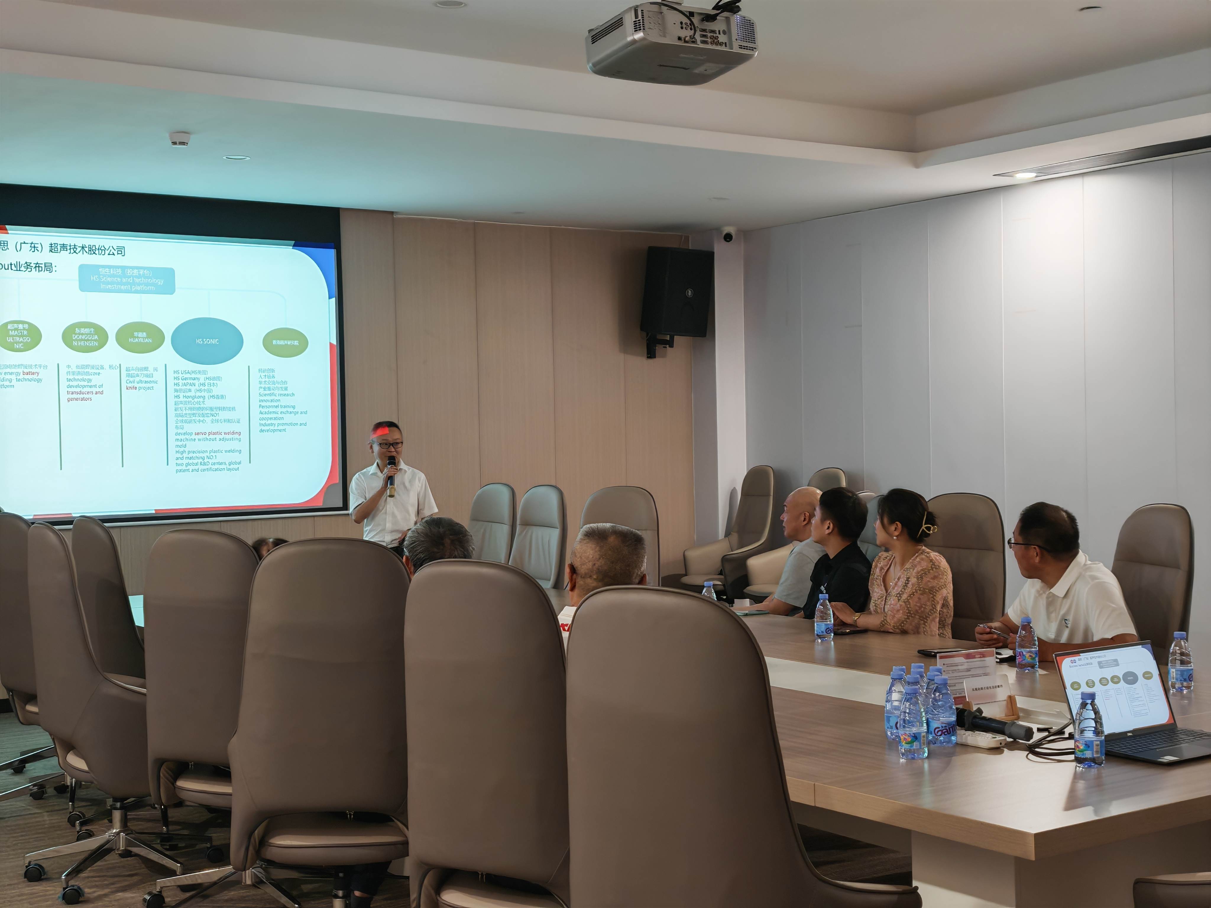 海思超声与协会专家进行技术研讨