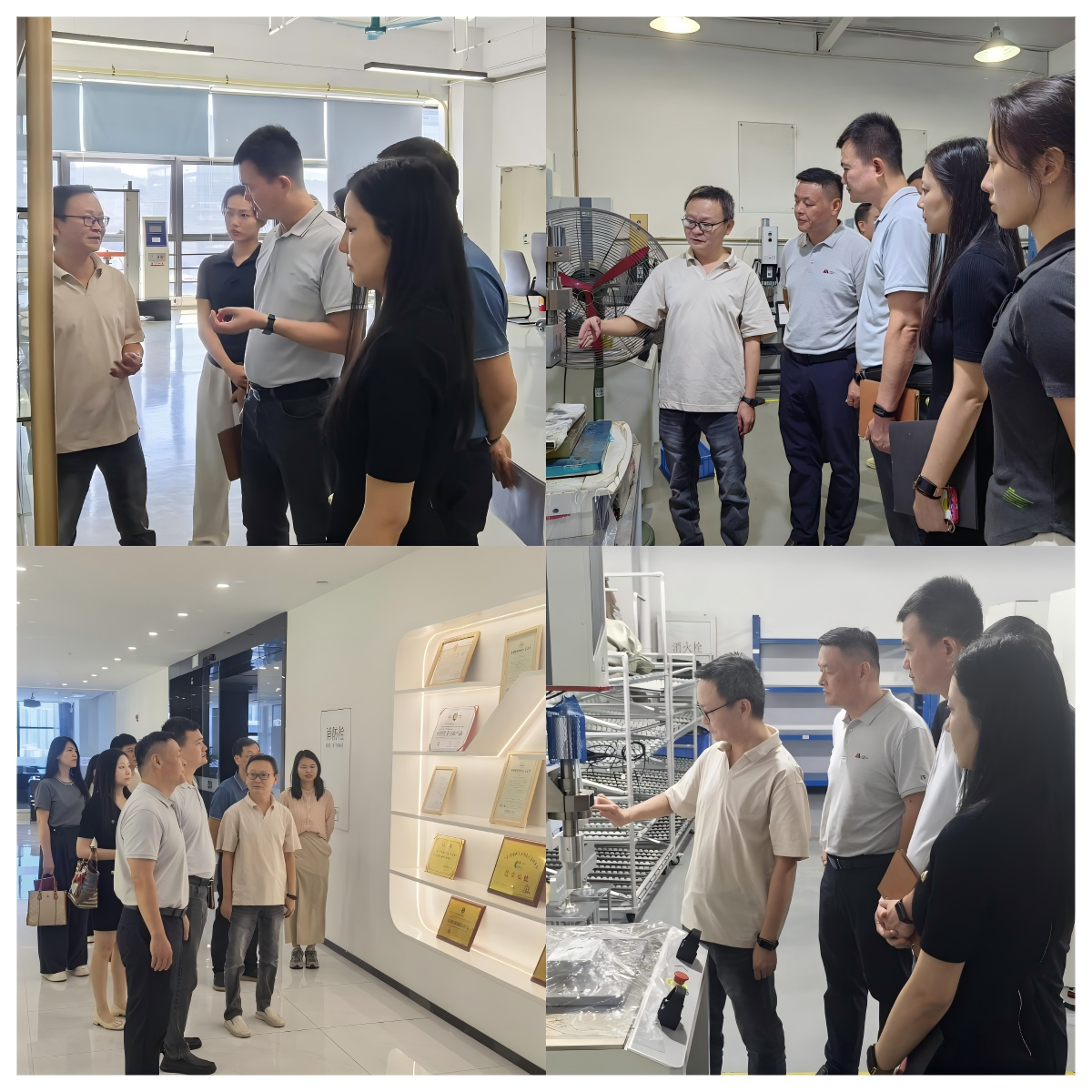 东莞理工科技创新研究院参观海思超声现场